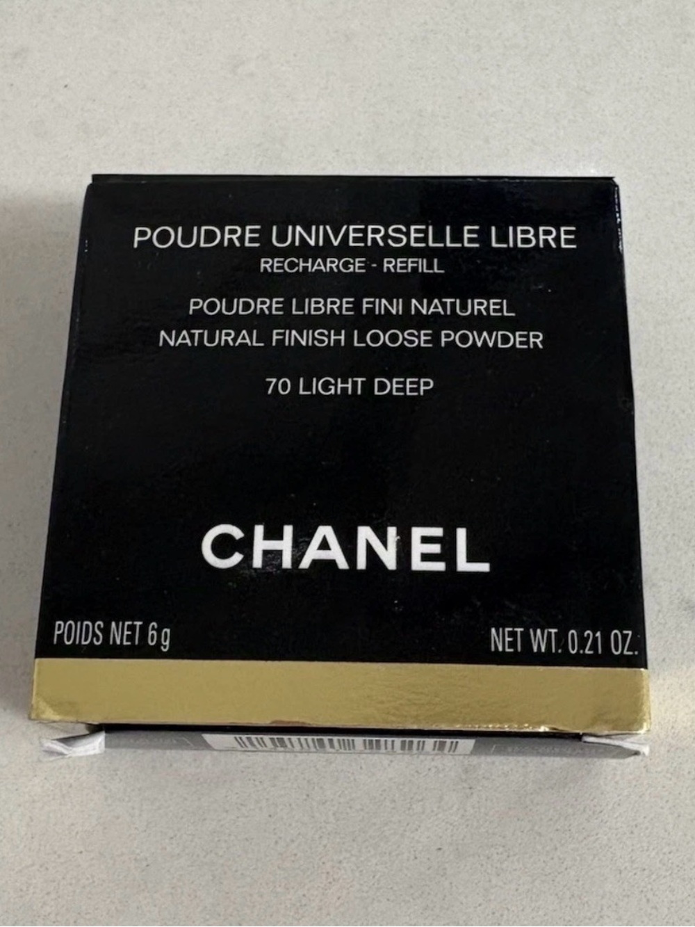 CHANEL Poudre Universelle Libre Loose Powder 70 Light Deep On-The-Go NIB